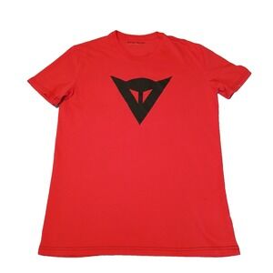MF7809 T-Shirt Men Original Dainese Speed Demon Red Short Sleeve Size XL